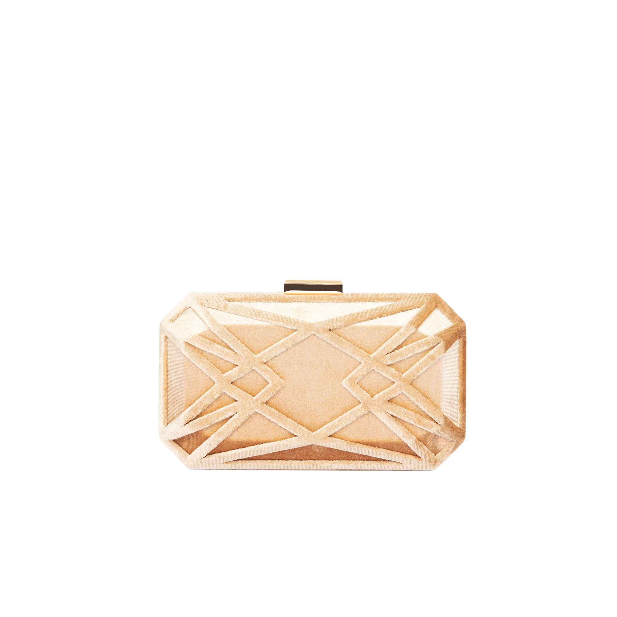 SIERRA_minaudière_VELVET_Beige_FrontShot SIERRA IN VELVET - Image 1