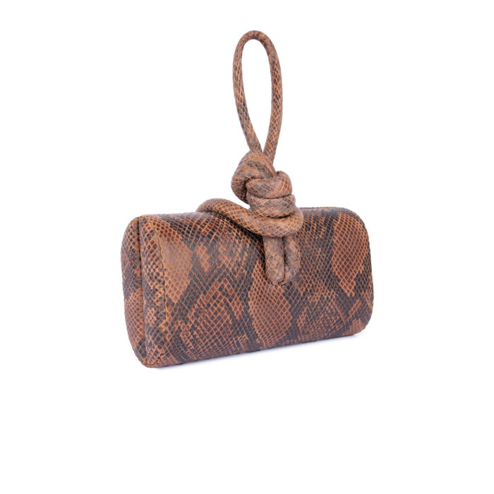 AMINA TOP HANDLE IN PRINTED LEATHER - Image 2